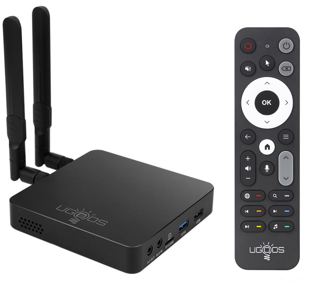 Android TVBOX UGOOS AM6B+ ドルビービジョンプレーヤー Amazon.com: Ugoos AM6B Plus TV Box Amlogic S922X-J Android 9.0
